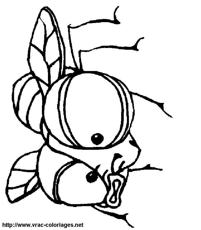 Pszczoły kolorowanki